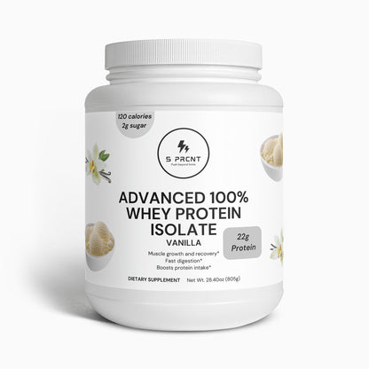 Advanced 100% Whey Protein Isolate (Vanilla)