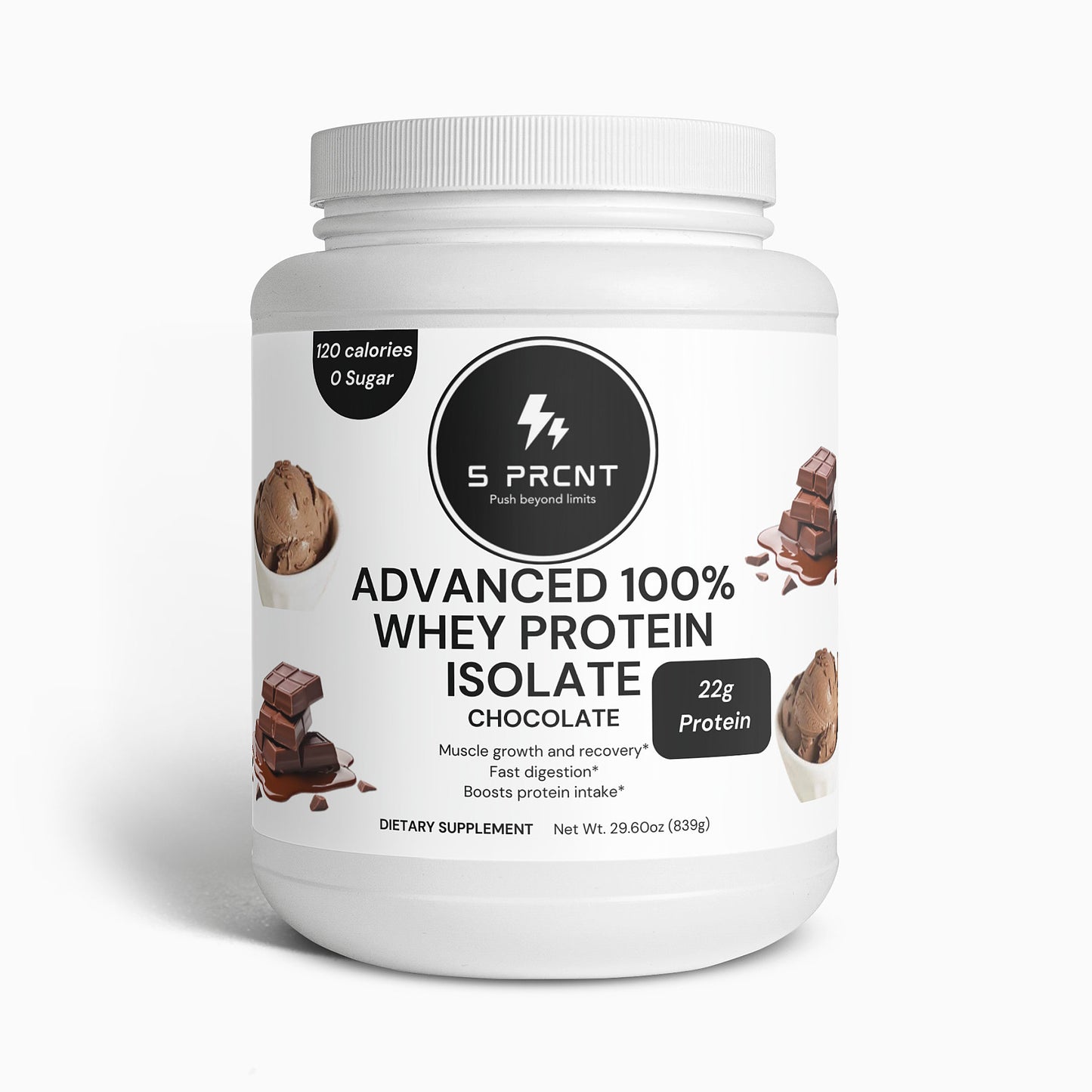 Advanced 100% Whey Protein Isolate (Chocolate)